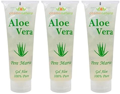 Pere Marve Aloe Vera Gel 100 Tube 250 Ml X 3 Aloe Vera After Sun