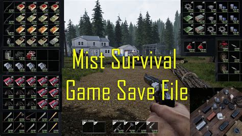 Mist Survival Save Game File Download With Lots Of Loot 01 Youtube