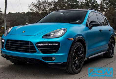 2014 Porsche Cayenne Gts Full Wrap Atlanta Custom Wraps