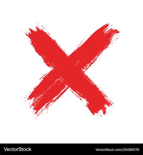 Hand Drawn Cross Grunge Cross Royalty Free Vector Image