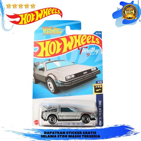 Hot Wheels Hw Screen Time Back To The Future Time Machine Shopee M Xico