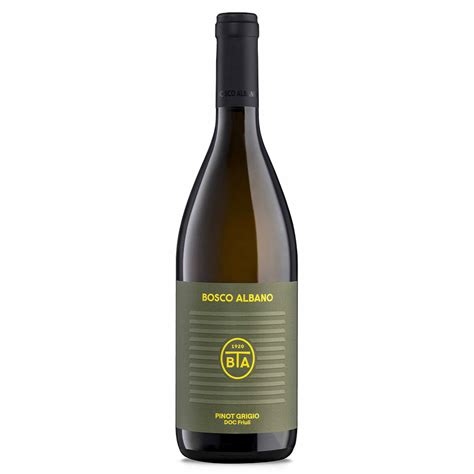 Bosco Albano Pinot Grigio Friuli Doc Enoart Enoteca Online