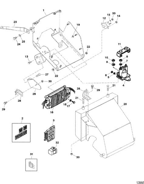 Mercruiser Scorpion 377 Electrical Components Parts