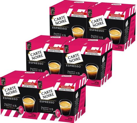 Capsules Espresso Pour Nescafe Dolce Gusto Carte Noire