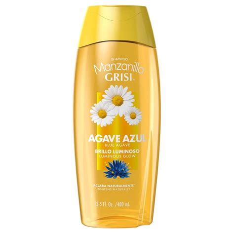 Shampoo Brillo Luminoso Manzanilla Gold con Ágave Azul 400 ml GRISI