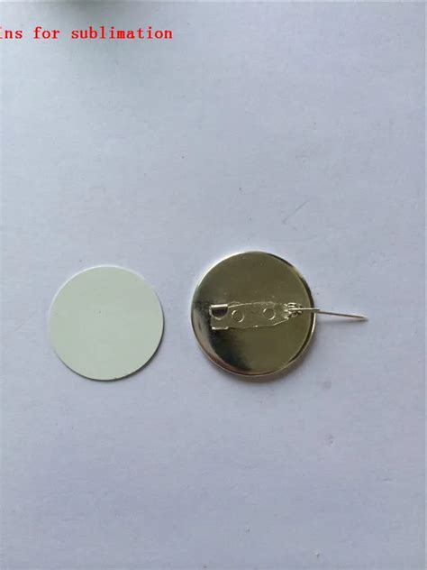 New Style Blank Pins For Sublimation Pin Brooch For Heat Tranfer