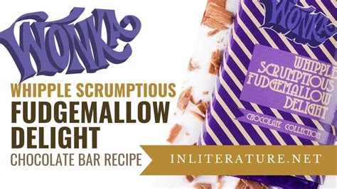 Wonka Whipple Scrumptious Fudgemallow Delight Chocolate Bar Youtube