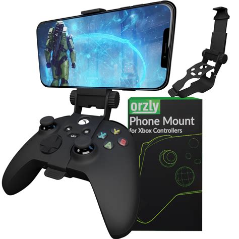 Xbox Series X Controller Mobile Gaming Clip, Xbox Controller Phone Mount Adjustable Phone Holder ...