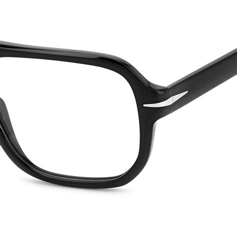 David Beckham Db Ans Black Dark Ruthenium Eyeglasses Man