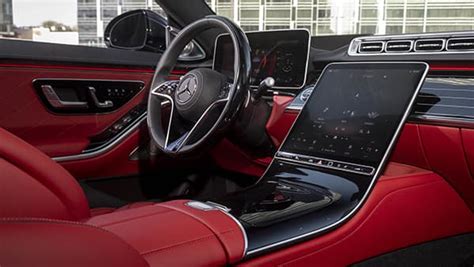 2022 Mercedes Benz S Class Sedan Interior Fletcher Jones Motorcars