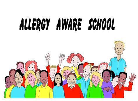 Free Posters and Signs: Allergy Aware School