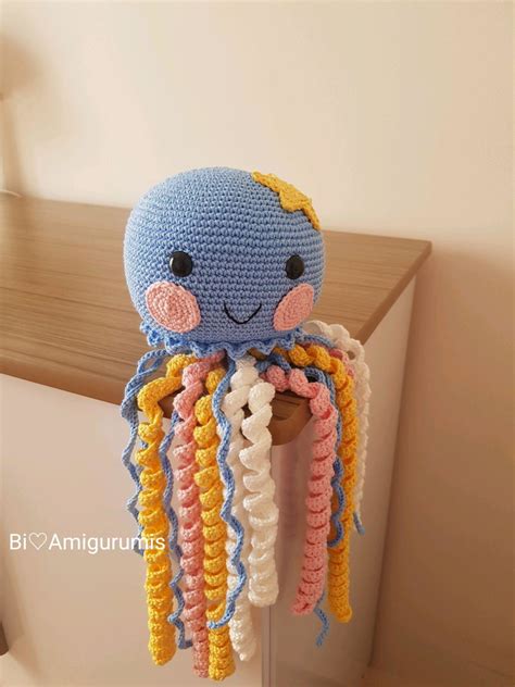 Água Viva Amigurumi Elo7 Produtos Especiais