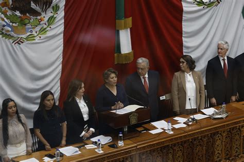 Delfina Gómez Toma Posesión Como Gobernadora Del Estado De México