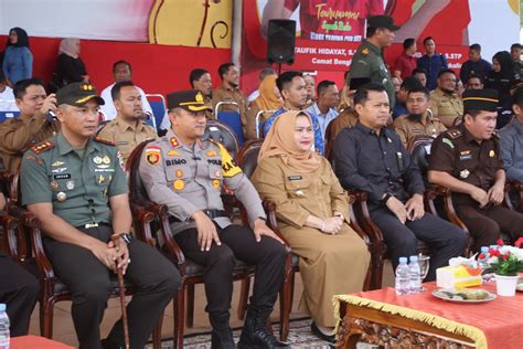 Upacara Apel Gelar Pasukan Operasi Mantap Brata Lancang Kuning