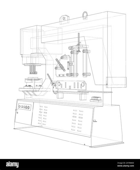 Metalworking CNC machine Stock Photo - Alamy