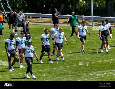 May 31 2023 Florham Park New Jersey USA New York Jets Offense