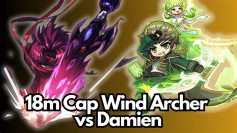 Maplestory M 18m Cap Wind Archer Solos Normal Damien 957 Youtube