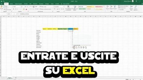 Il Foglio Excel Per Monitorare Le Tue Spese Quotidiane Actualizado