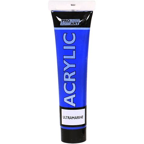 Pro Art Acrylic Paint 75ml Ultramarine