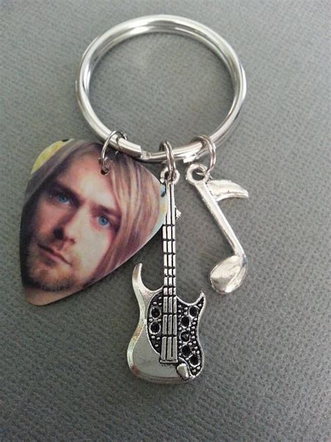 Kurt Cobain Nirvana Keychain Collectibles And Art Collectibles