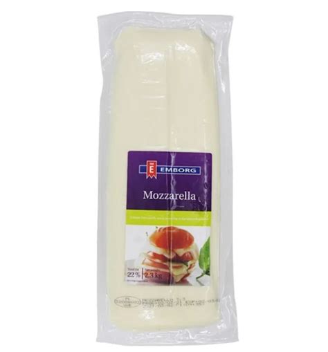 Iline Emborg Mozzarella Cheese Block 23kg Lazada Ph