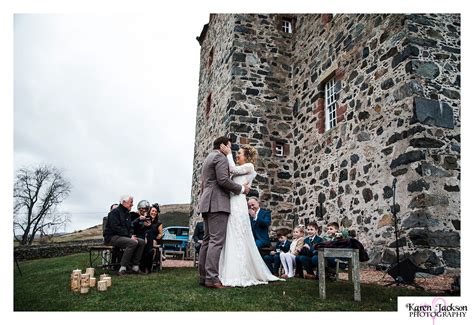 Elopement to a Scottish Castle - Forter Castle wedding photographer ...