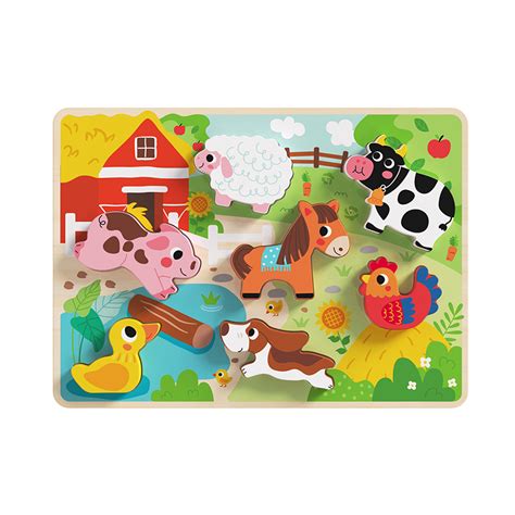 Chunky Puzzle Farm Ningbo Tooky Toy Co Ltd