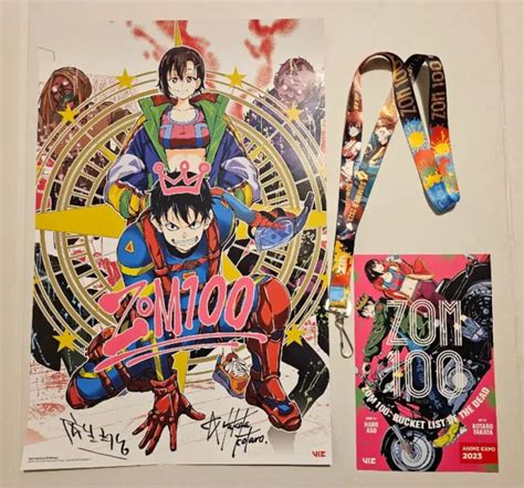 Zom 100 Anime Expo Ax 2023 Poster Bucket List Of The Dead 18 X 12 And