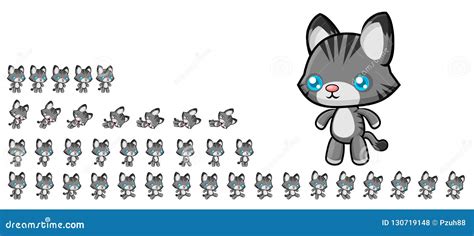 Cat Sprite Stock Illustrations – 210 Cat Sprite Stock Illustrations ...