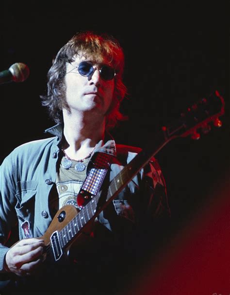 John Lennon On Stage At The One To One Concert Msg Nyc 1972 By Bob Gruen 2000 Photography