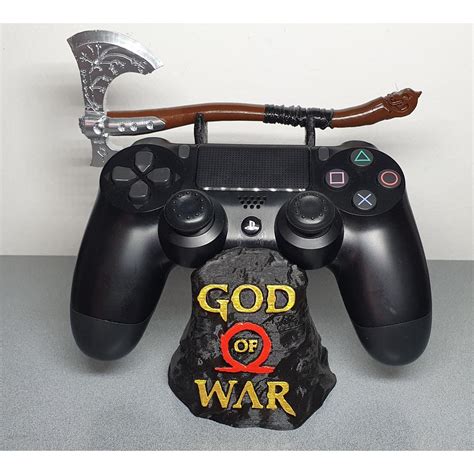 Suporte Para Controle Ps God Of War Machado Leviathan Em Promo O Na