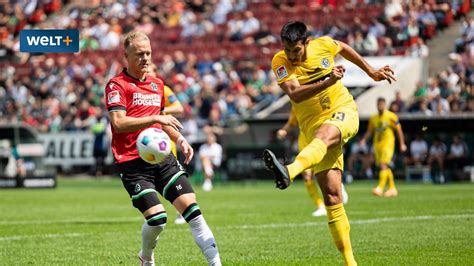 Highlights Hannover Sv Elversberg Punktgewinn Dank Zieler Patzer