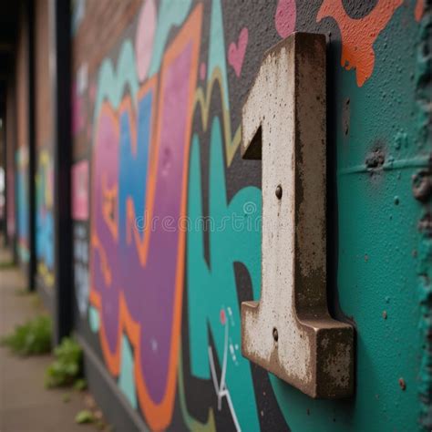 Vintagestyle Concrete Signage Art Photography Showcased For Street Art