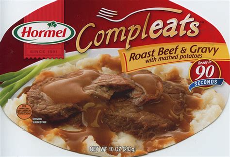 Hormel Compleats Roast Beef with Gravy « Food In Real Life