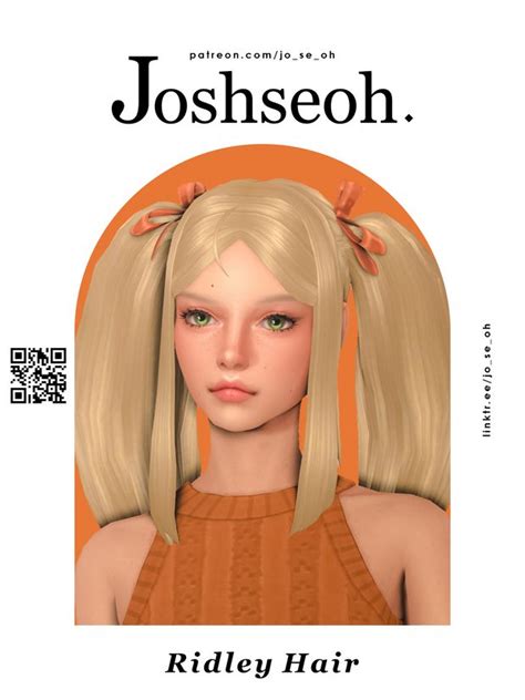 Josh Joseoh Joshseoh Patreon Sims 4 Anime Sims Hair Tumblr Sims 4