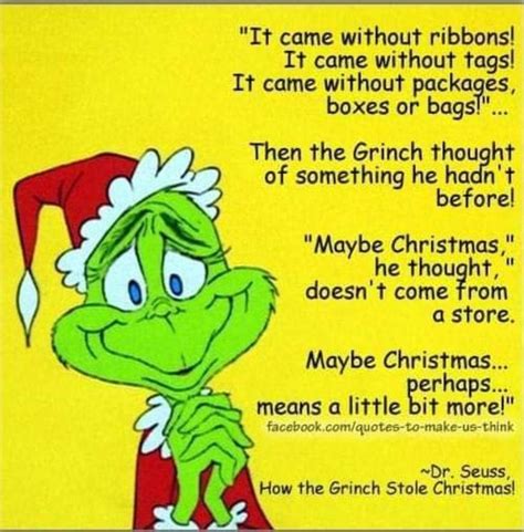 Pin By Bonnie On Grinch In Grinch Quotes Grinch Christmas Grinch