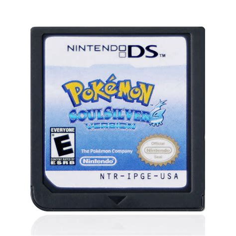 Nintendo Ds Pokemon Heartgold Soulsilver Platinum Pearl Diamond