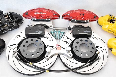 MQB Alfa Romeo Giulia Stelvio Brembo 4pot Tarox F2000 Brake Kit