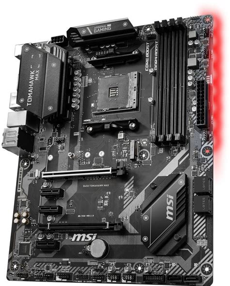 Msi B450 Tomahawk Max Ii Amd B450 Ryzen Socket Am4 Atx Desktop Motherboard Wootware