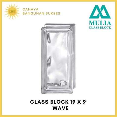 Jual Glass Block Mulia Ukuran 19 X 9 Candi Kab Tangerang Cahaya Bangunan Sukses Tokopedia