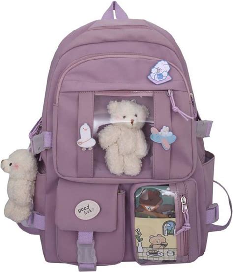 Kawaii Sac Dos Scolaire Pour Filles Mignon Sac Dos Esth Tique