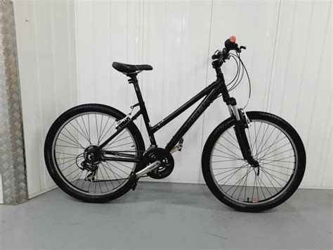 X 🚲🚲black Trek Mountain Bike 21 Speed M Frame Serviced Suspension 275