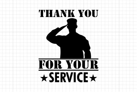 Thank You For Your Service Svg Military Svg Patriotic Svg Etsy