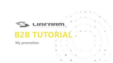 My Promotion 5 Liafarm B2B Tutorials YouTube