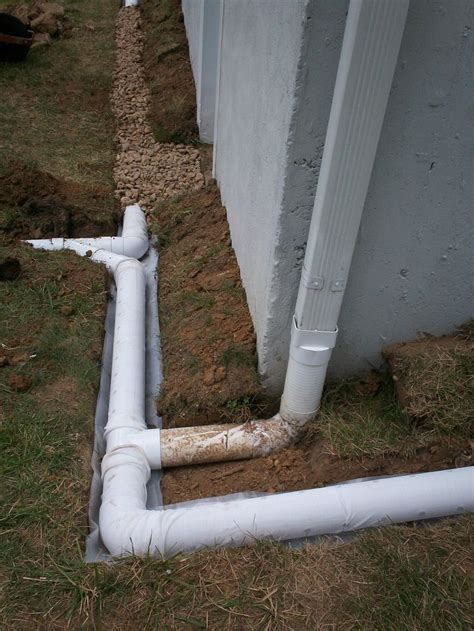 French Drain For Gutter Downspout - 5uhwa23erf3