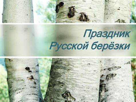 Праздник Русской берёзки - презентация онлайн