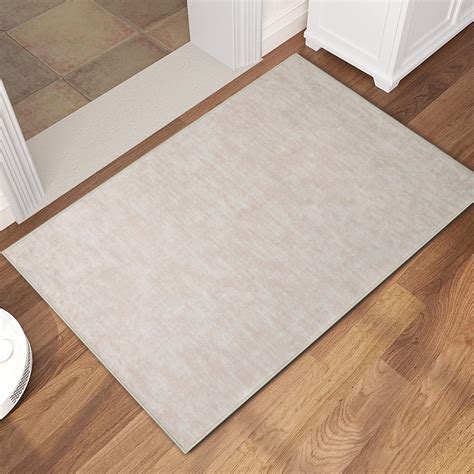 GlowSol 2 X3 Machine Washable Small Area Rug Soft Low Pile For