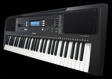 aDawliah Shop - Yamaha PSR-E373 Portable Keyboard Black