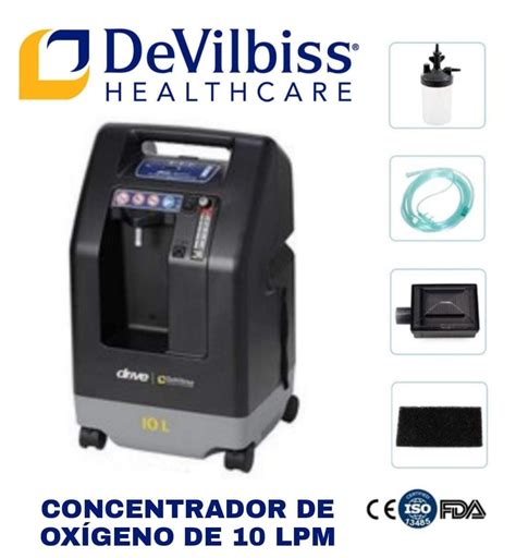 Concentrador De Oxigeno Devilbiss Litros Centramedic