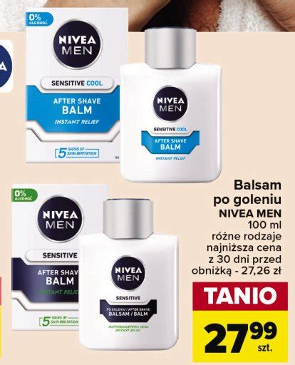 Balsam Po Goleniu Natychmiastowa Ulga Nivea Men Sensitive Cena